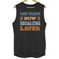 Tarot Reading Now Minimal Socializing Introvert Vintage Unisex Tank Top Tarot Reading Now Minimal Socializing Introvert Vintage Unisex Tank Top