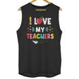 Teens Graduation I Heart My Teacher I Love My Teachers Unisex Tank Top