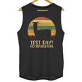 Test Day No Probllama Silhouette Teacher Student Graduation Unisex Tank Top