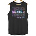 Tie Dye Senior 24 Class Of 2024 Seniors Graduation 24 Unisex Tank Top