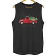Tis The Season Holiday Nostalgia Red Truck Unisex Tank Top