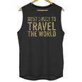 Travel Themed Graduation Tshirt Unisex Tank Top