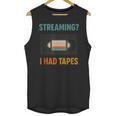 VHS Cassette Tape Retro 80s 90s Nostalgia Unisex Tank Top