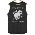 Vibes Are Off Cat Skateboard Introvert Sarcastic Humor Unisex Tank Top