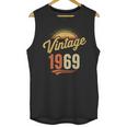 Vintage 1969 Retro Era Badge For Nostalgia Fans Unisex Tank Top