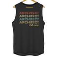 Vintage Architect Est 2018 Graduation 2018 Unisex Tank Top