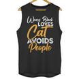 Wears Loves Cats Avoids People I Introvert Unisex Tank Top Wears Loves Cats Avoids People I Introvert Unisex Tank Top