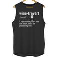 Wine-Trovert Wine Humor Definition Introvert Unisex Tank Top