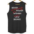 Woman Law Degree Graduation Diploma Party Unisex Tank Top