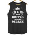 Women's Groovy Nurse BSN Now Hotter By One Degree Graduation BSN RN Unisex Tank Top