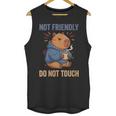 Women's Grouchy Capybara Not Friendly Do Not Touch Introvert Unisex Tank Top