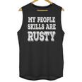 Women's My People Skills Are Rusty Introvert SPN Moments Unisex Tank Top