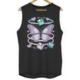 Y2K Butterfly Floppy Disk Art Digital Nostalgia Unisex Tank Top