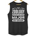 Zoology Major Graduation Zoology Quote Unisex Tank Top