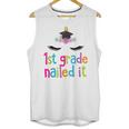 1st Grade Nailed ItShirt Unicorn Graduation Class Of 2018 Unisex Tank Top