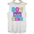 80's Vibe Retro Style Cassette Tape Nostalgia 1980s Party Unisex Tank Top
