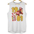 80s Vibes Mixed Tapes & Roller Skates 1981 Nostalgia Retro Unisex Tank Top