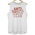 Anti Social Moms Club On Back Retro Introvert Unsociable Unisex Tank Top Anti Social Moms Club On Back Retro Introvert Unsociable Unisex Tank Top