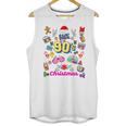 Back To 90's Christmas Nostalgia Quotes Graphic Premium Tri-Blend Unisex Tank Top