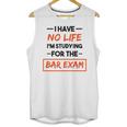 Bar Exam Tee Shirt Law School Graduation Unisex Tank Top
