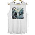 Bigfoot Sasquatch & Loch Ness Monster Introvert Bruh Unisex Tank Top