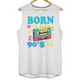 Born In The 80's But 90's Made Me Nostalgia Cassette Tape Premium Tri-Blend Unisex Tank Top