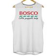 Bosco Little Puppets Help Irish Nostalgia Retro 80s Premium Tri-Blend Unisex Tank Top