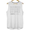 Business Management Degree Loading Graduation Unisex Tank Top