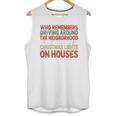 Christmas Lights Nostalgia – Holiday Memory Christmas Spirit Premium Tri-Blend Unisex Tank Top