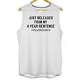 Class Of 2019 4 Year Sentence Graduation High School Unisex Tank Top