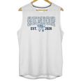 Class Of 2026 Senior 26 Coquette Bow Toile Preppy Graduation Unisex Tank Top