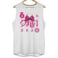 Class Of 2026 Senior Coquette Pink Bow Graduation Family Premium Tri-Blend Unisex Tank Top