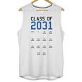 Class Of 2031 Graduation T-Shirt With Space For Handprints Unisex Tank Top