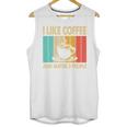 I Like Coffee And Maybe 3 People Introvert Anti-Social Unisex Tank Top