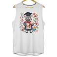 Cute Graduation Zebra Holding DiplomaShirt Unisex Tank Top