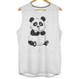 Cute Introvert Vibes – Panda Hello & Goodbye Unisex Tank Top Cute Introvert Vibes – Panda Hello & Goodbye Unisex Tank Top