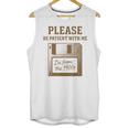 Dad Joke I'm From The 1900s Old Floppy Disk Programmer Unisex Tank Top
