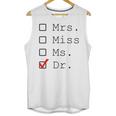 Doctor Graduation Unisex Tank Top