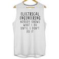 Electrical Engineering Tees Women's Electrical Engineer Modern Classic Casual Small Graduation T-Shirt Unisex Tank Top