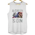 My Favorite Airman Calls Me Son Air Force Graduation Son Unisex Tank Top