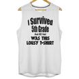 Fifth 5th Grade Graduation Shirt Child Graduate Education Unisex Tank Top