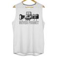 Never Forget Retro Camera Photography Nostalgia Premium Tri-Blend Unisex Tank Top