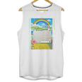 Frutiger Aero Aesthetic Rainbow Glitch Art Premium Tri-Blend Unisex Tank Top