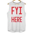 Fyi Introvert Here Raglan Baseball Tee Unisex Tank Top Fyi Introvert Here Raglan Baseball Tee Unisex Tank Top