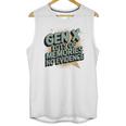 Gen X Lots Of Memories No Evidence Nostalgia Throwback Quote Premium Tri-Blend Unisex Tank Top