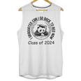 I Graduated Can I Go Back To Bed Now 2024 Graduation Panda Unisex Tank Top
