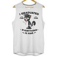 I Graduated Graduate Class 2025 Cat Graduation Unisex Tank Top