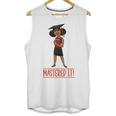 Graduation Woman Tshirt Black Melanin Masters Degree Unisex Tank Top