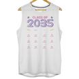 Grow With Me Graduation First Day Of School Class Of 2035 Unisex Tank Top