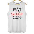 Haircutter Barber Eat Sleep Cut Barbering Graduation Unisex Tank Top
